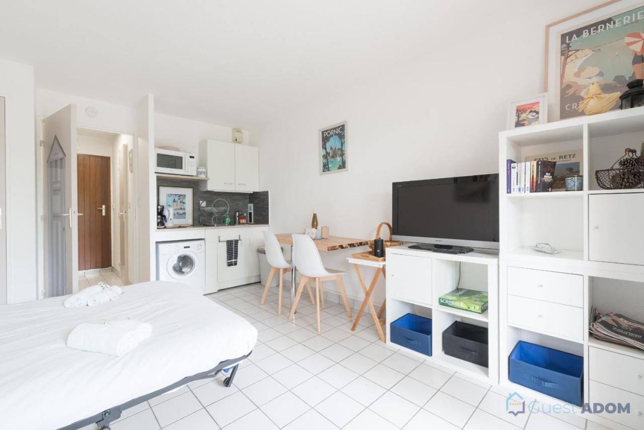 Studio avec terrasse au golf de Pornic Extérieur photo